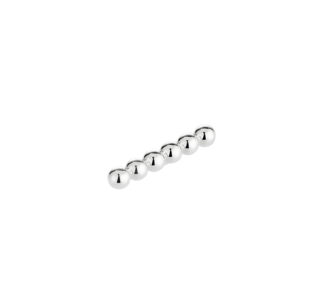 Perles - Set of 2 Knife Rests - Silver plated