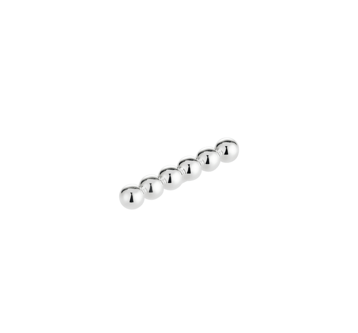 Perles - Set of 2 Knife Rests - Silver plated