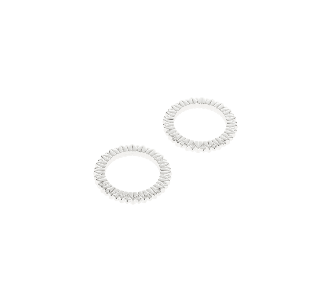 Malmaison - Palmettes Napkin Rings Set of 2 - Silver Plated