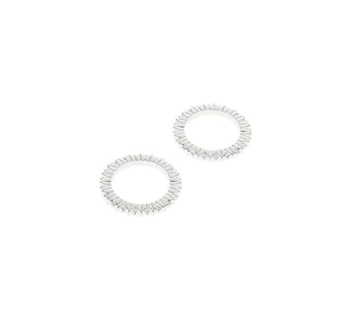 Malmaison - Palmettes Napkin Rings Set of 2 - Silver Plated