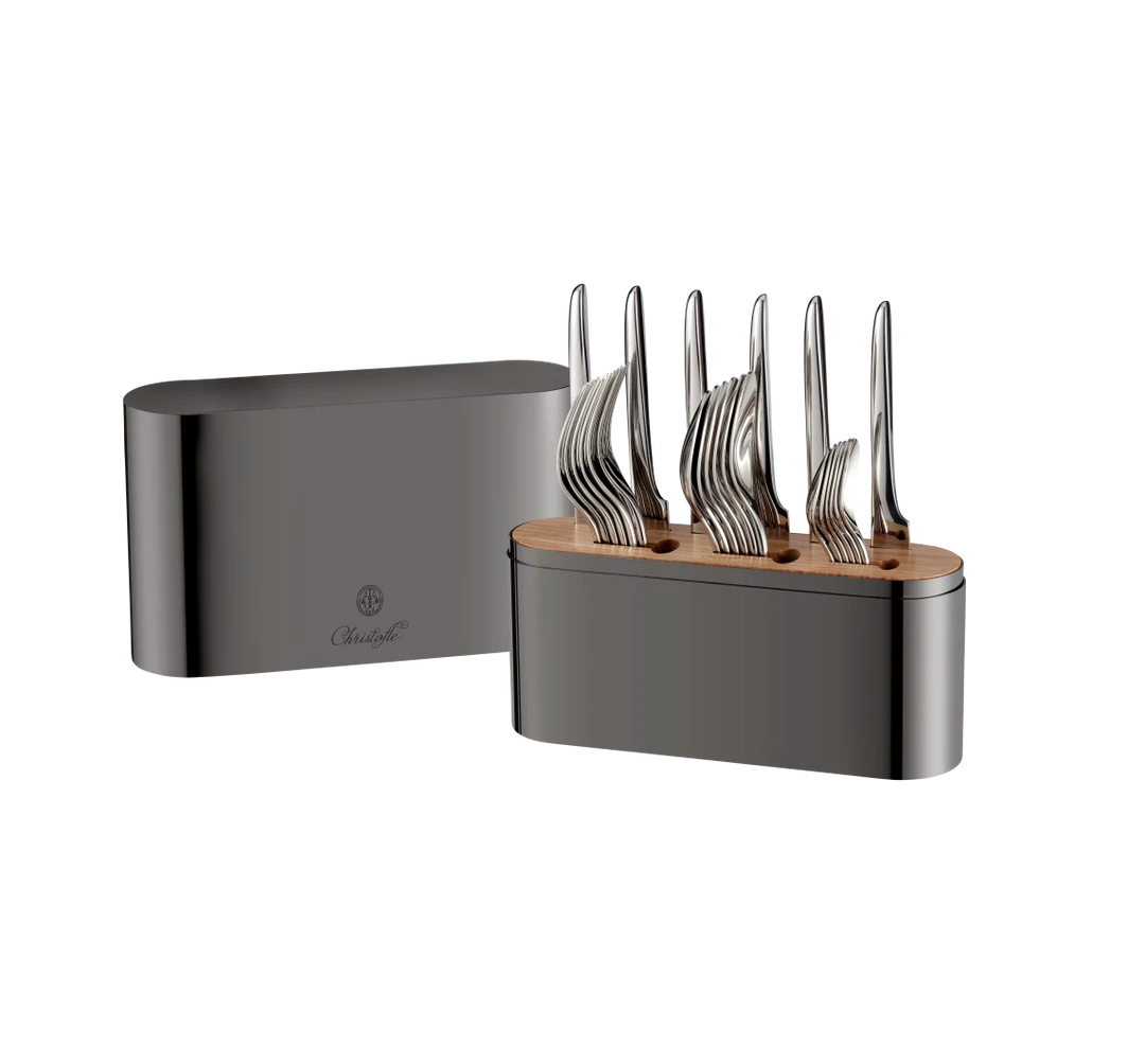 Concorde - 24 piece stainless steel (sold empty) - Black Stainless Steel Case
