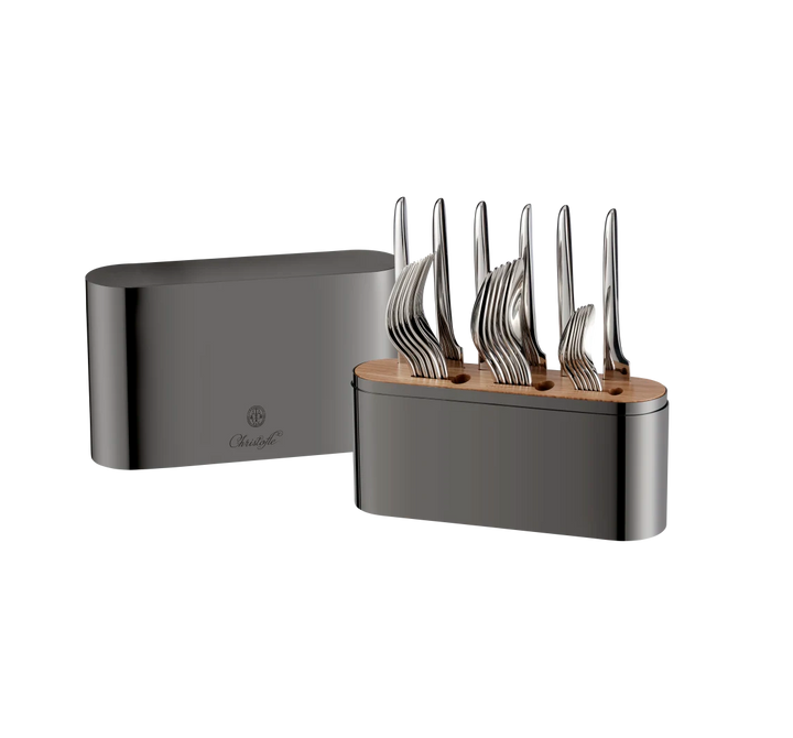 Concorde - 24 piece stainless steel (sold empty) - Black Stainless Steel Case