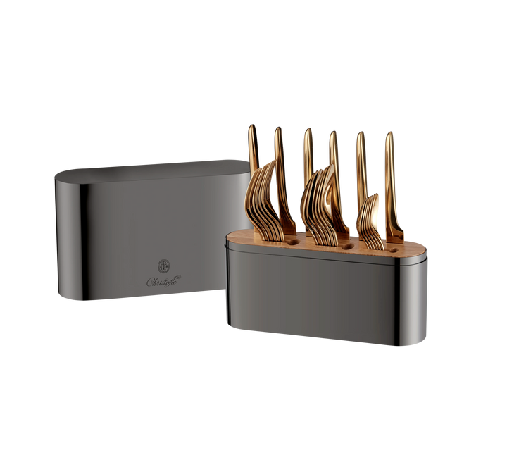 Concorde - 24 piece stainless steel (sold empty) - Black Stainless Steel Case