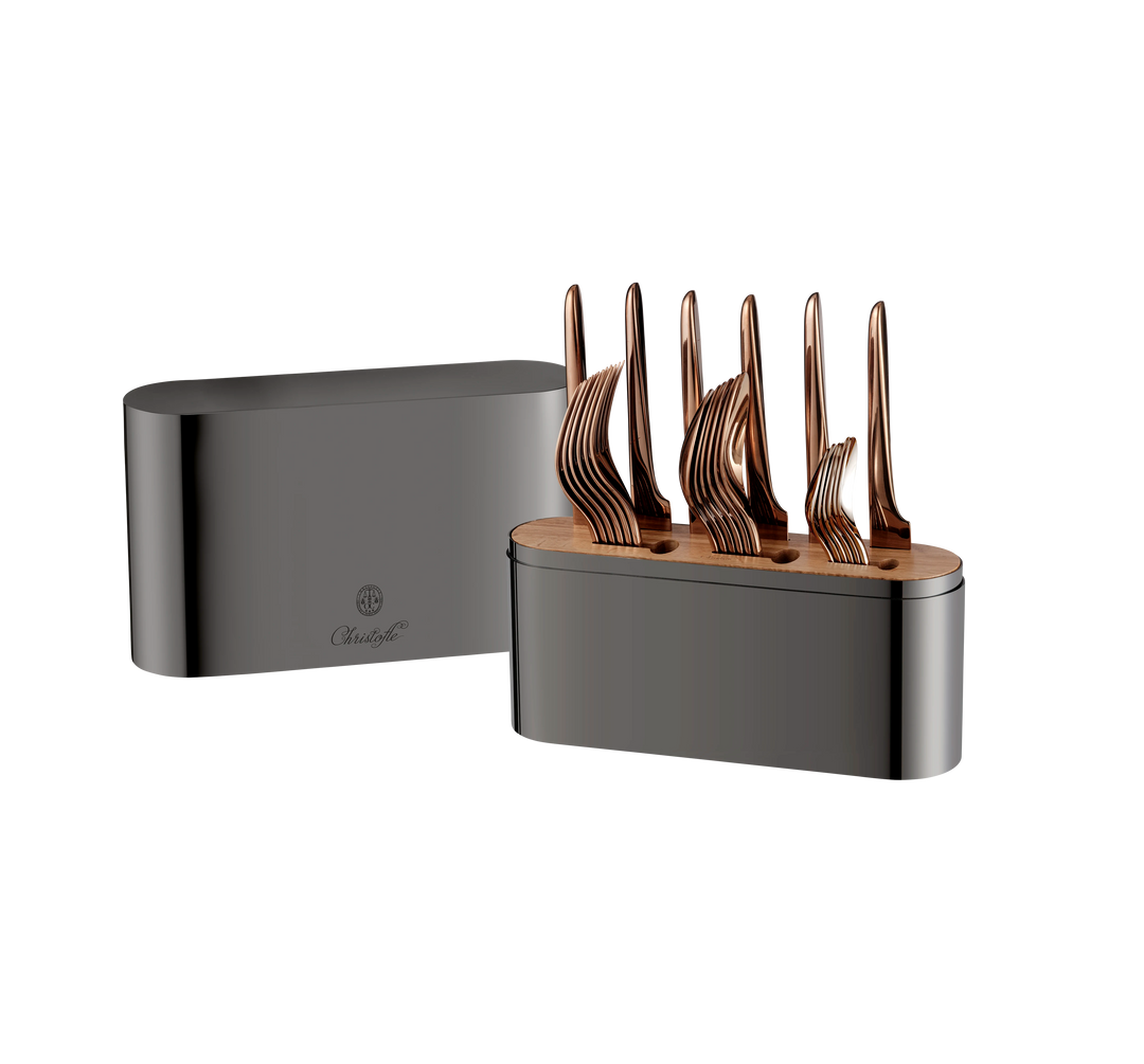 Concorde - 24 piece stainless steel (sold empty) - Black Stainless Steel Case