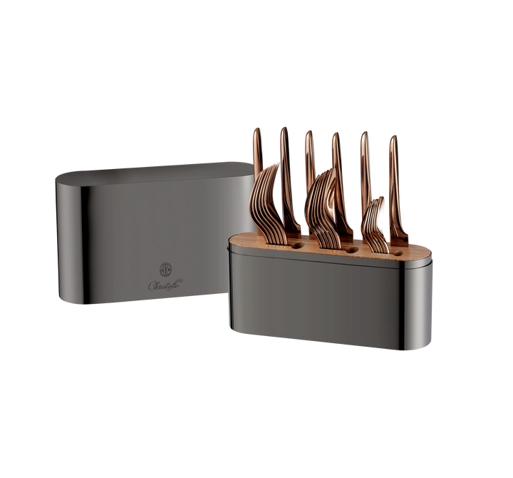 Concorde - 24 piece stainless steel (sold empty) - Black Stainless Steel Case