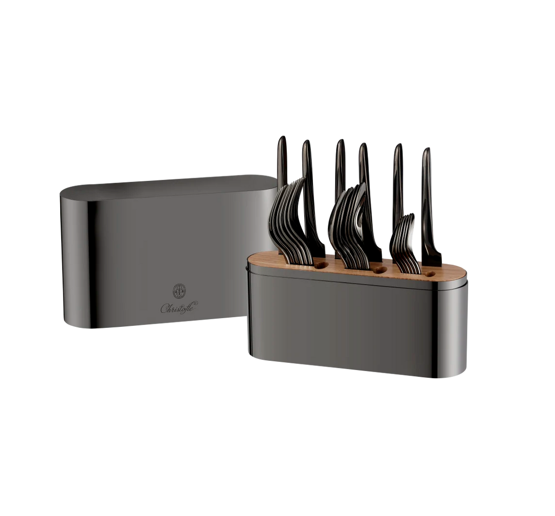 Concorde - 24 piece stainless steel (sold empty) - Black Stainless Steel Case