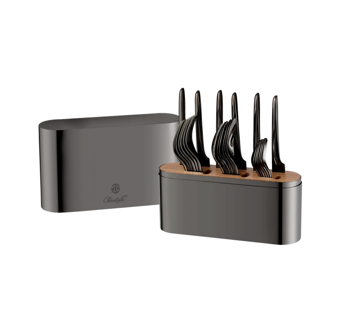 Concorde - 24 piece stainless steel (sold empty) - Black Stainless Steel Case