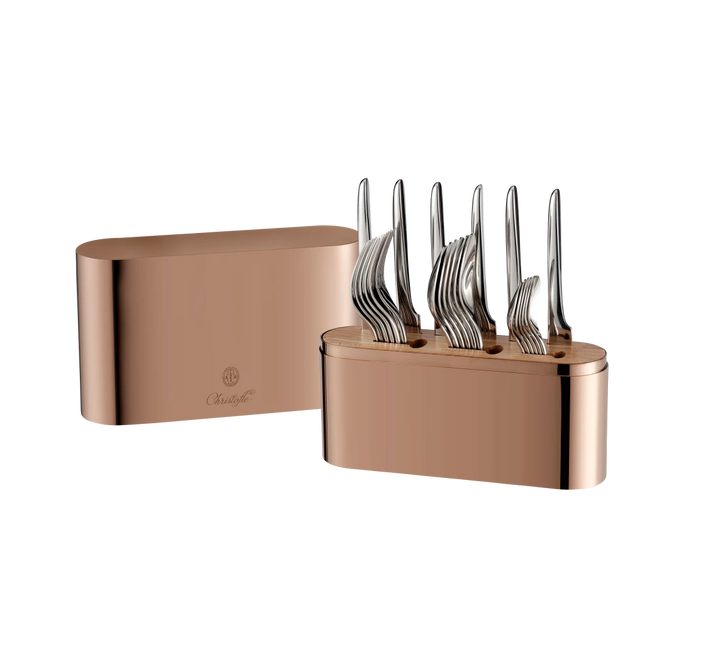 Concorde - 24 piece stainless steel (sold empty) - Copper Stainless Steel Case