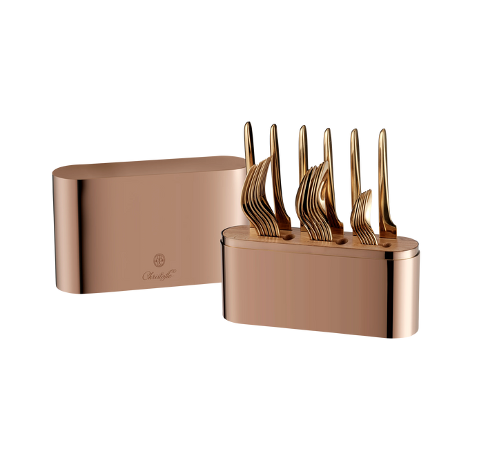 Concorde - 24 piece stainless steel (sold empty) - Copper Stainless Steel Case