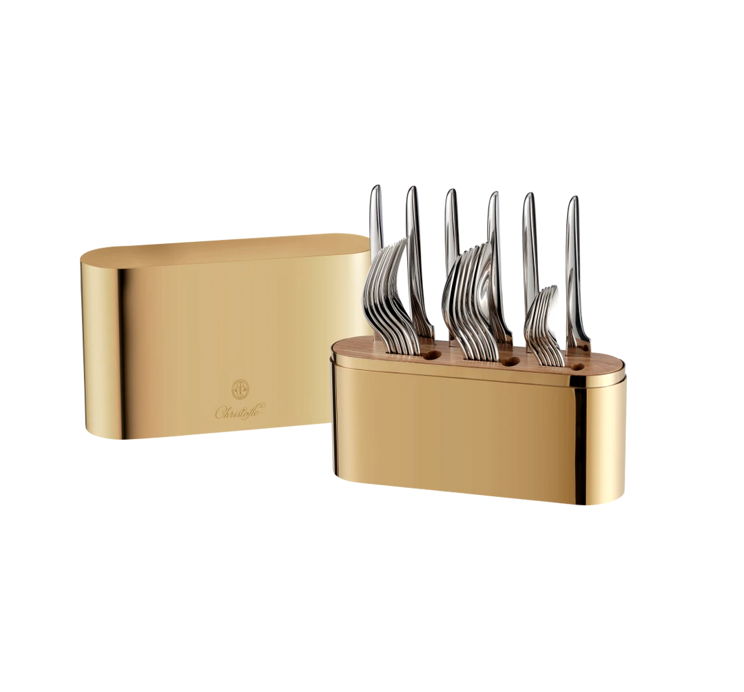 Concorde - 24 piece stainless steel (sold empty) - Gold Stainless Steel Case