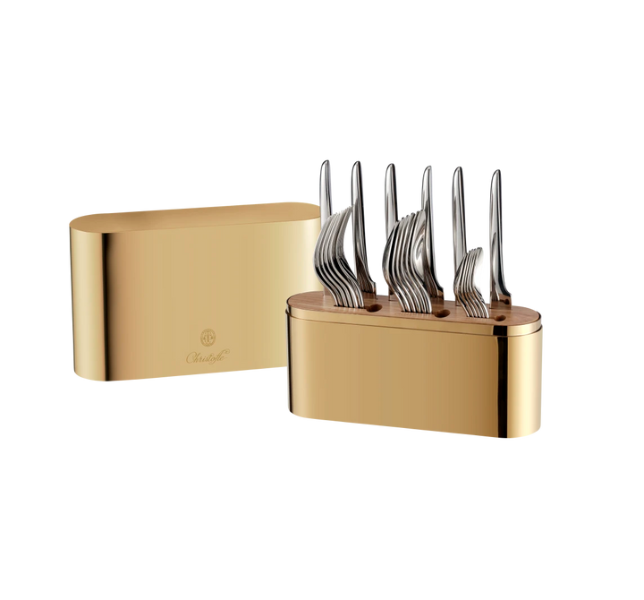 Concorde - 24 piece stainless steel (sold empty) - Gold Stainless Steel Case