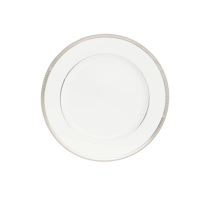 Malmaison - Dinner Plate  - Platinum Finish Porcelain
