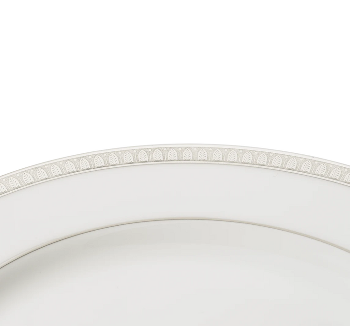 Malmaison - Dessert/Salad Plate  - Platinum Finish Porcelain
