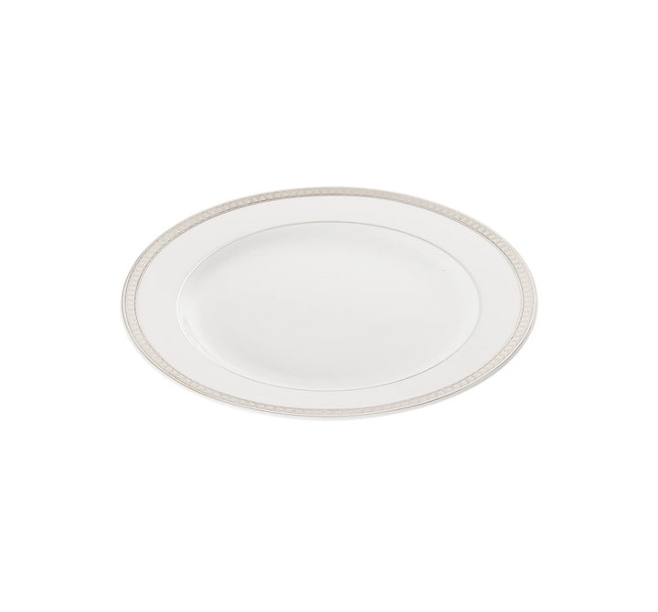 Malmaison - Dessert/Salad Plate  - Platinum Finish Porcelain