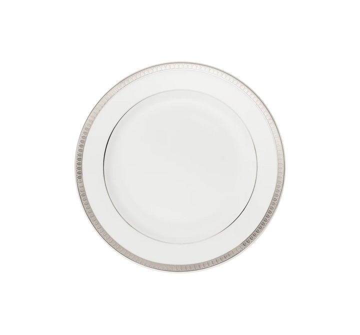 Malmaison - Dessert/Salad Plate  - Platinum Finish Porcelain