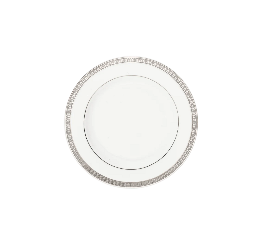 Malmaison - Bread Plate - Platinum Finish Porcelain