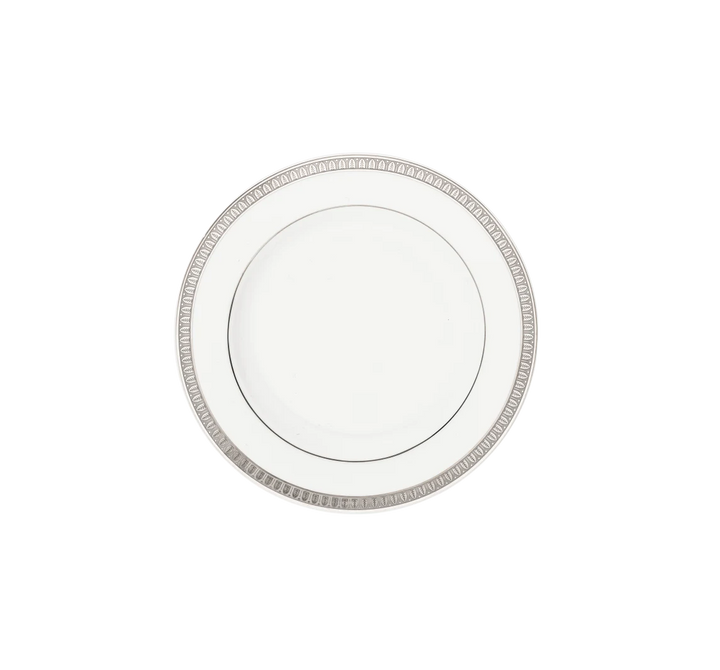 Malmaison - Bread Plate - Platinum Finish Porcelain