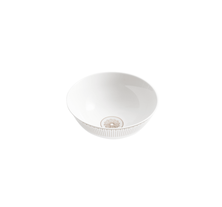 Malmaison Impériale - Chinese Rice bowl - Porcelain Platinum Finish