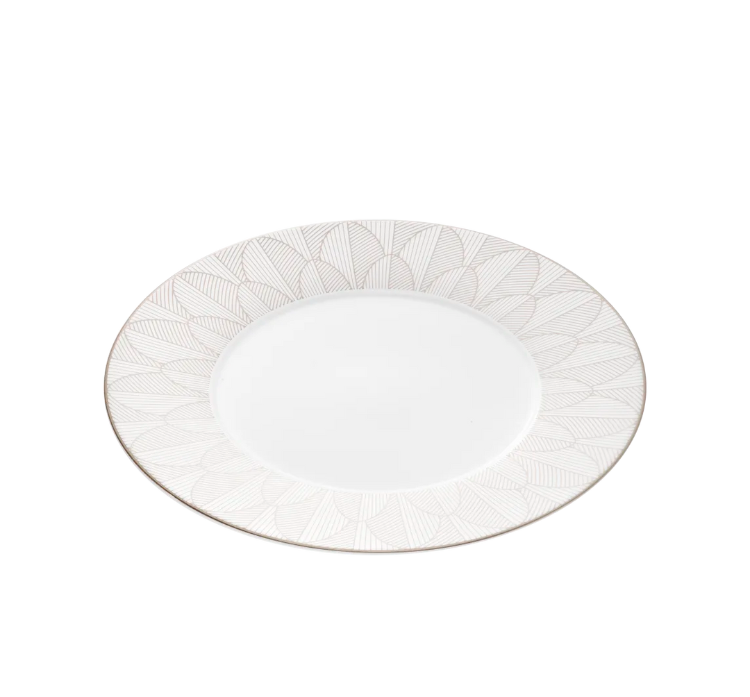 Malmaison Impériale - Dinner Plate - Porcelain Platinum Finish