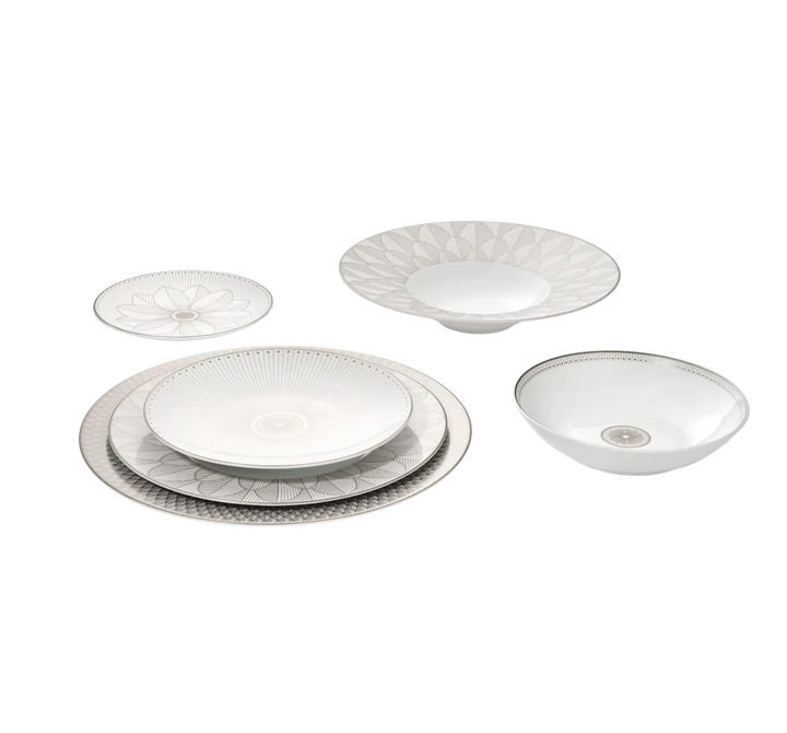 Malmaison Impériale - Soup Cereal Bowl - Porcelain Platinum Finish