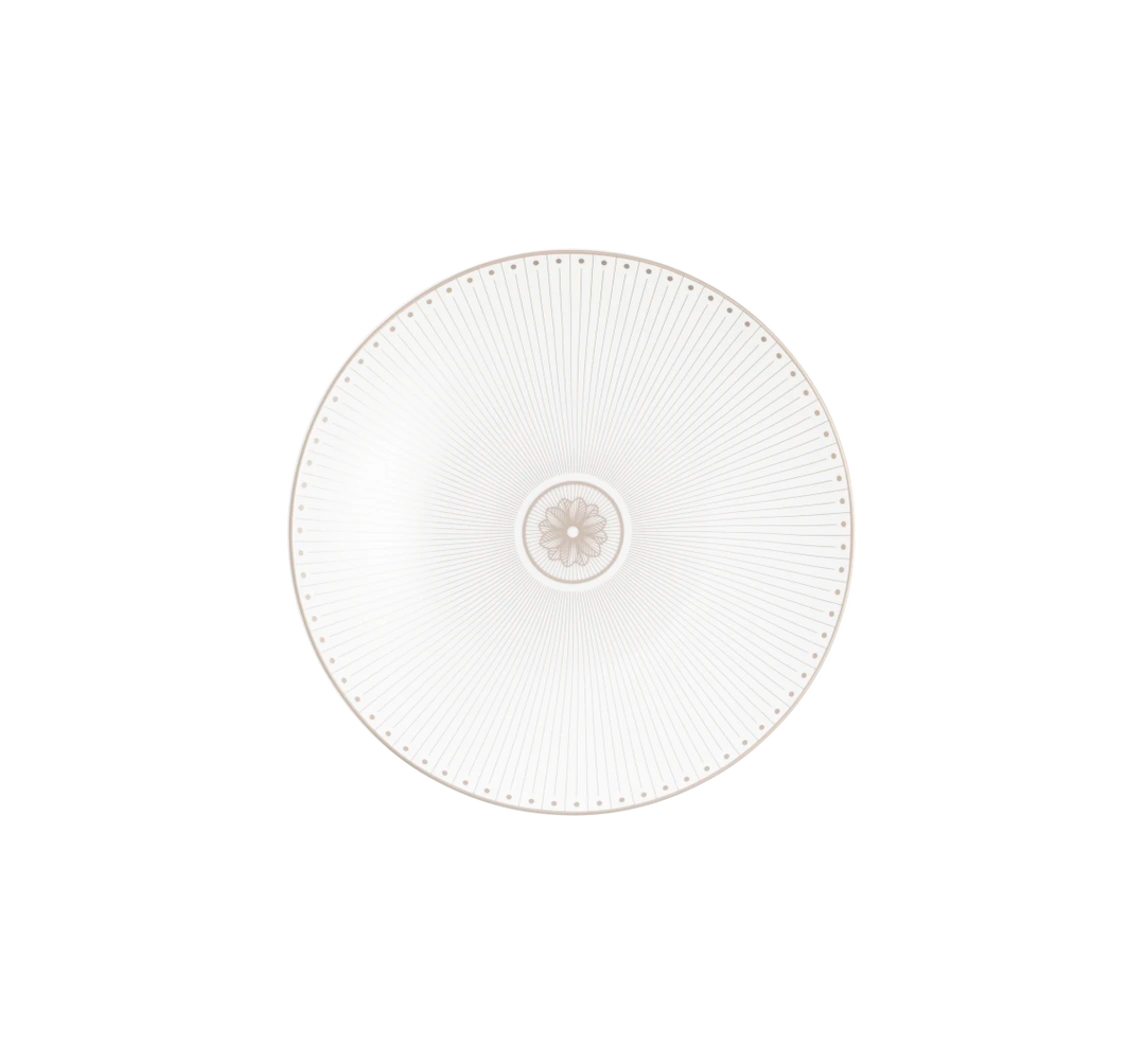 Malmaison Impériale - Dessert Luncheon Salad plate - Porcelain Platinum Finish
