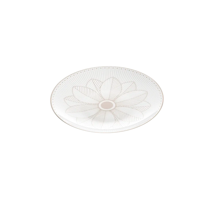 Malmaison Impériale - Bread Plate - Porcelain Platinum Finish