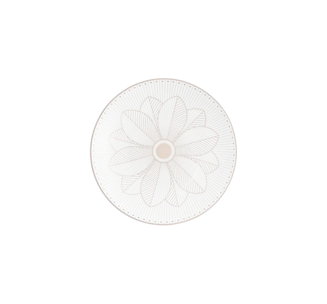 Malmaison Impériale - Bread Plate - Porcelain Platinum Finish