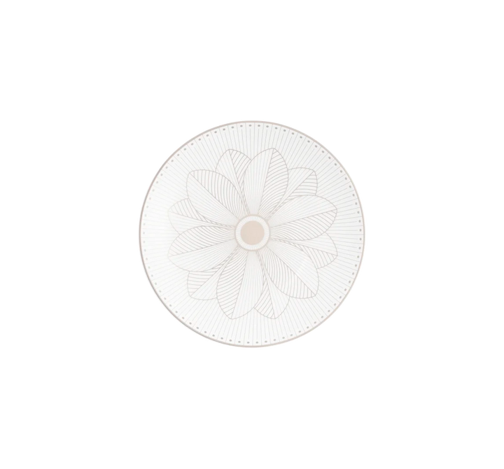 Malmaison Impériale - Bread Plate - Porcelain Platinum Finish