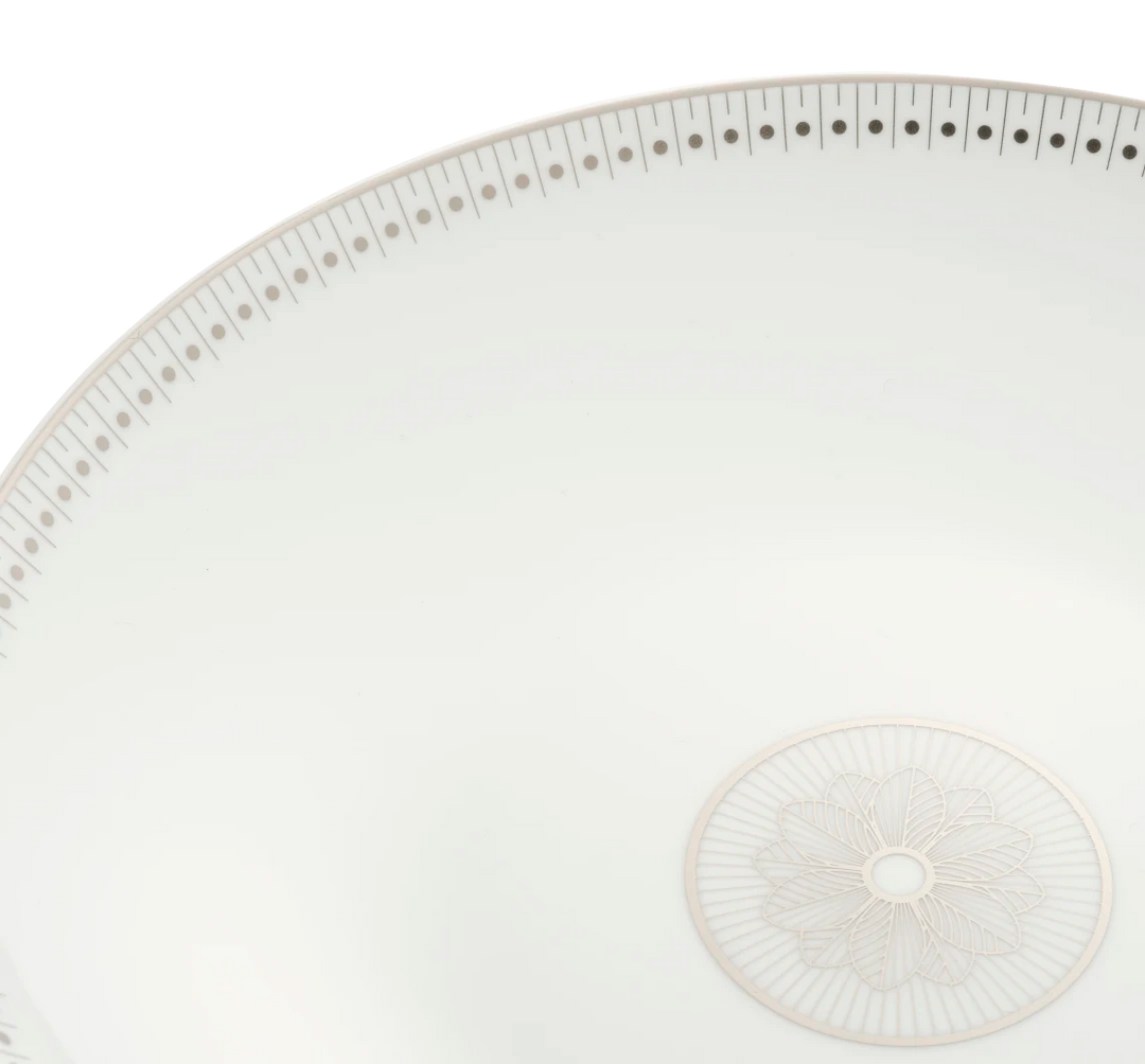 Malmaison Impériale - Open Vegetable Dish - Porcelain Platinum Finish