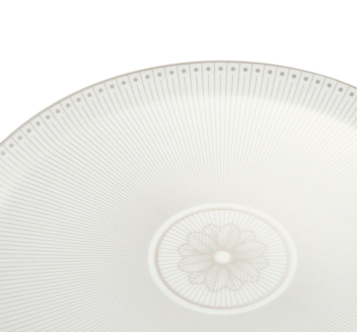 Malmaison Impériale - Pie Dish - Porcelain Platinum Finish