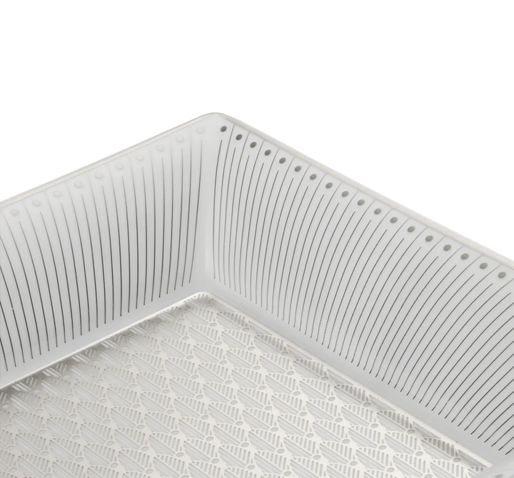 Malmaison Impériale - Trinket Tray Gift Box - Porcelain Platinum Finish