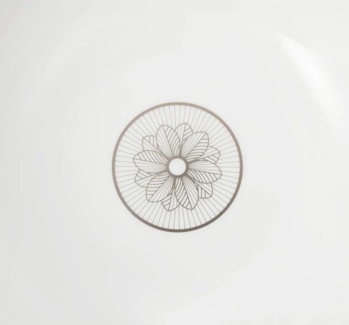 Malmaison Impériale - Salad Serving Bowl - Porcelain Platinum Finish