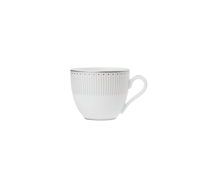 Malmaison Impériale - Set Of 2 Coffee Cup and Saucers - Porcelain Platinum Finish