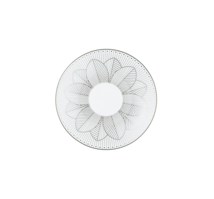 Malmaison Impériale - Set Of 2 Coffee Cup and Saucers - Porcelain Platinum Finish