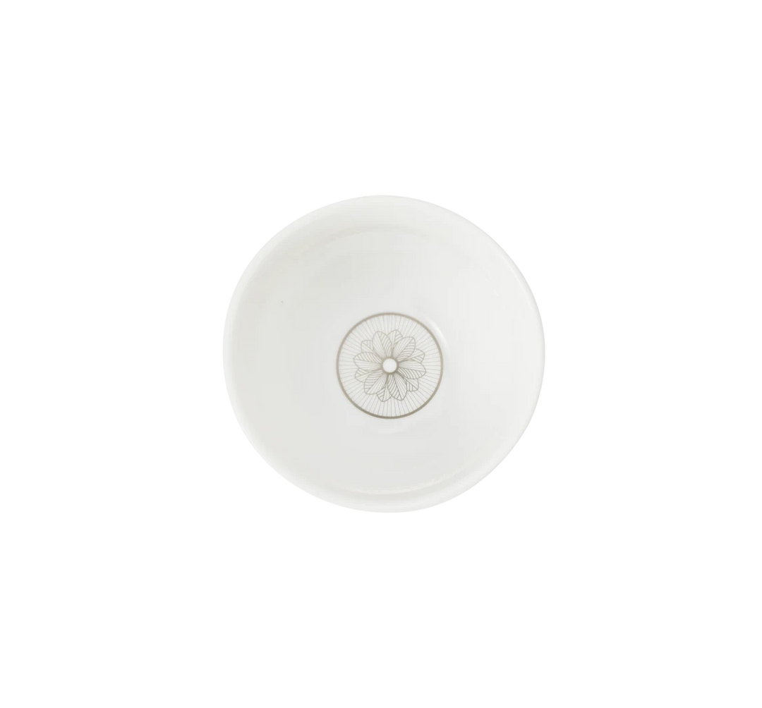 Malmaison Impériale - Set of 2 Tea & Coffee Cups - Porcelain Platinum Finish