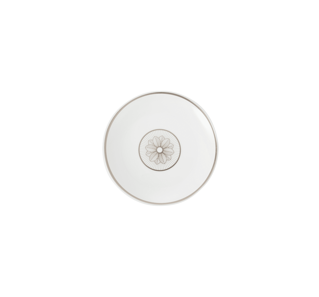 Malmaison Impériale - Set of 2 Chinese Cups - Porcelain Platinum Finish