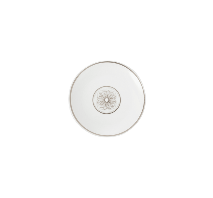 Malmaison Impériale - Set of 2 Chinese Cups - Porcelain Platinum Finish