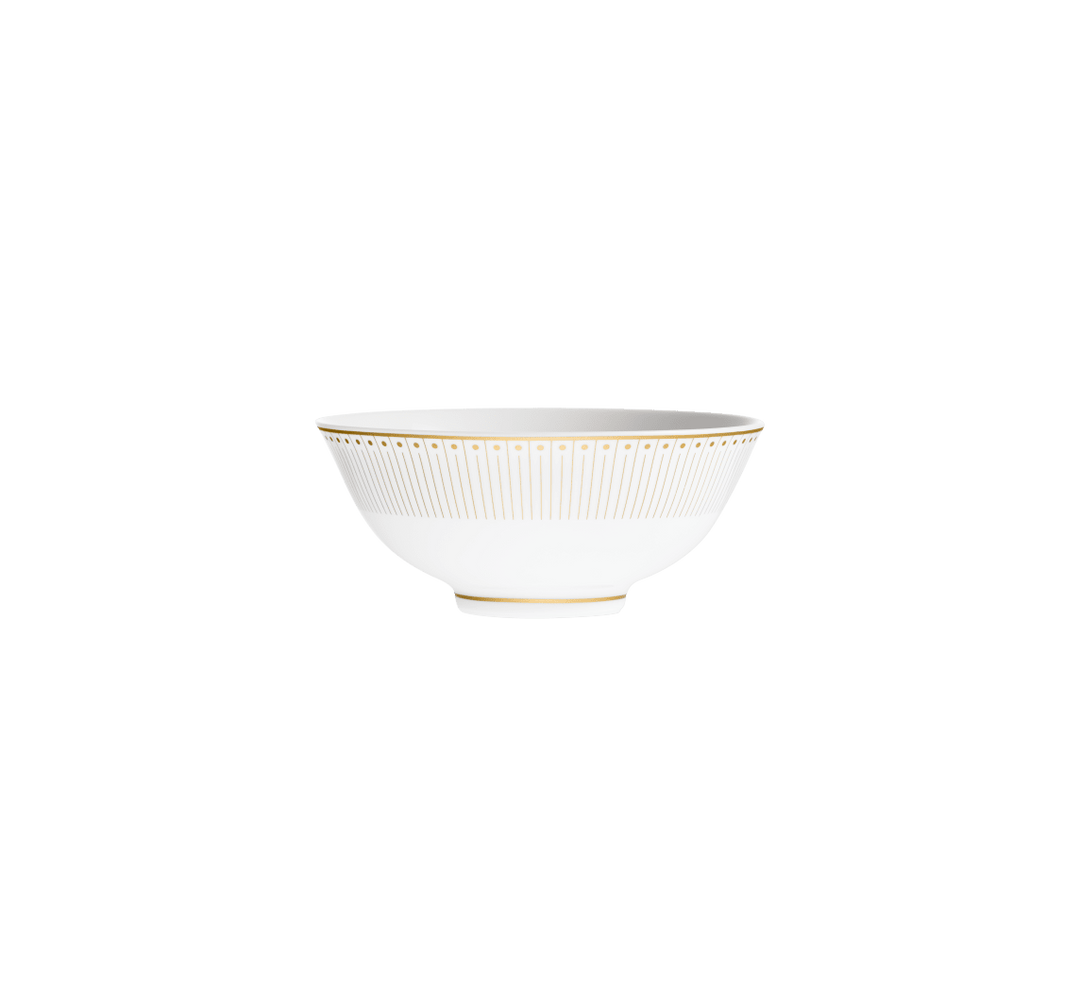 Malmaison Impériale - Chinese Rice bowl - Porcelain Gold Finish