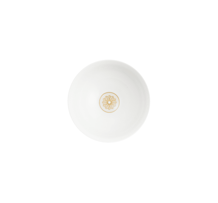 Malmaison Impériale - Chinese Rice bowl - Porcelain Gold Finish