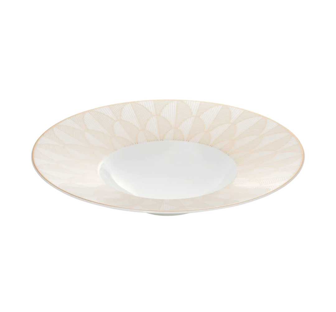 Malmaison Impériale - Large Rim Plate - Porcelain Gold Finish