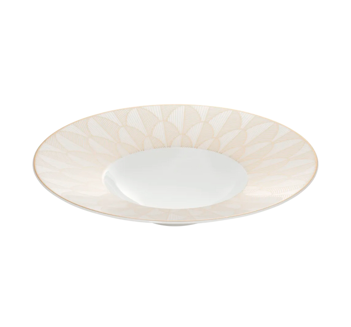 Malmaison Impériale - Large Rim Plate - Porcelain Gold Finish