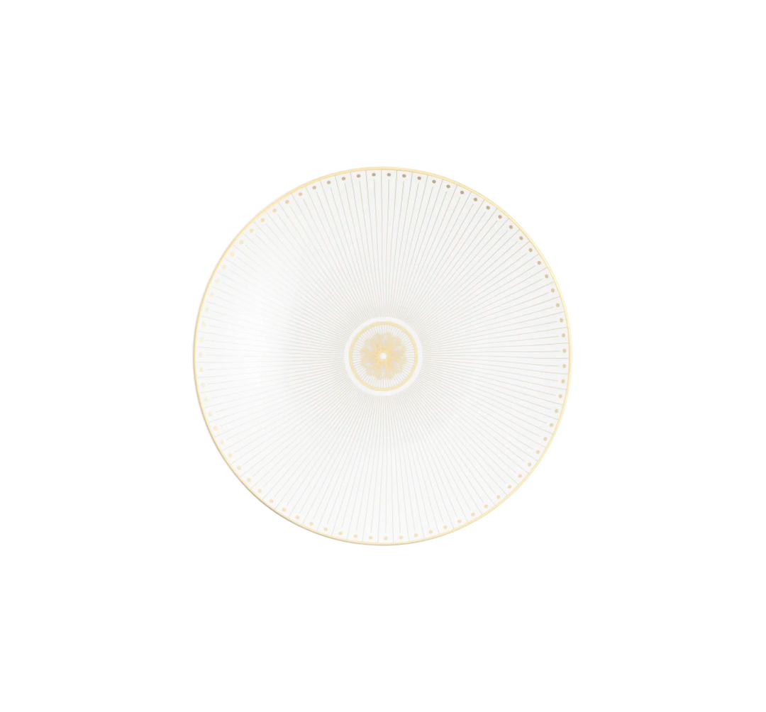 Malmaison Impériale - Dessert Luncheon Salad plate - Porcelain Gold Finish