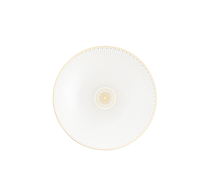 Malmaison Impériale - Dessert Luncheon Salad plate - Porcelain Gold Finish