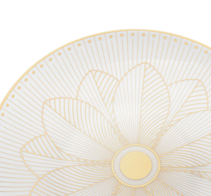 Malmaison Impériale - Bread Plate - Porcelain Gold Finish
