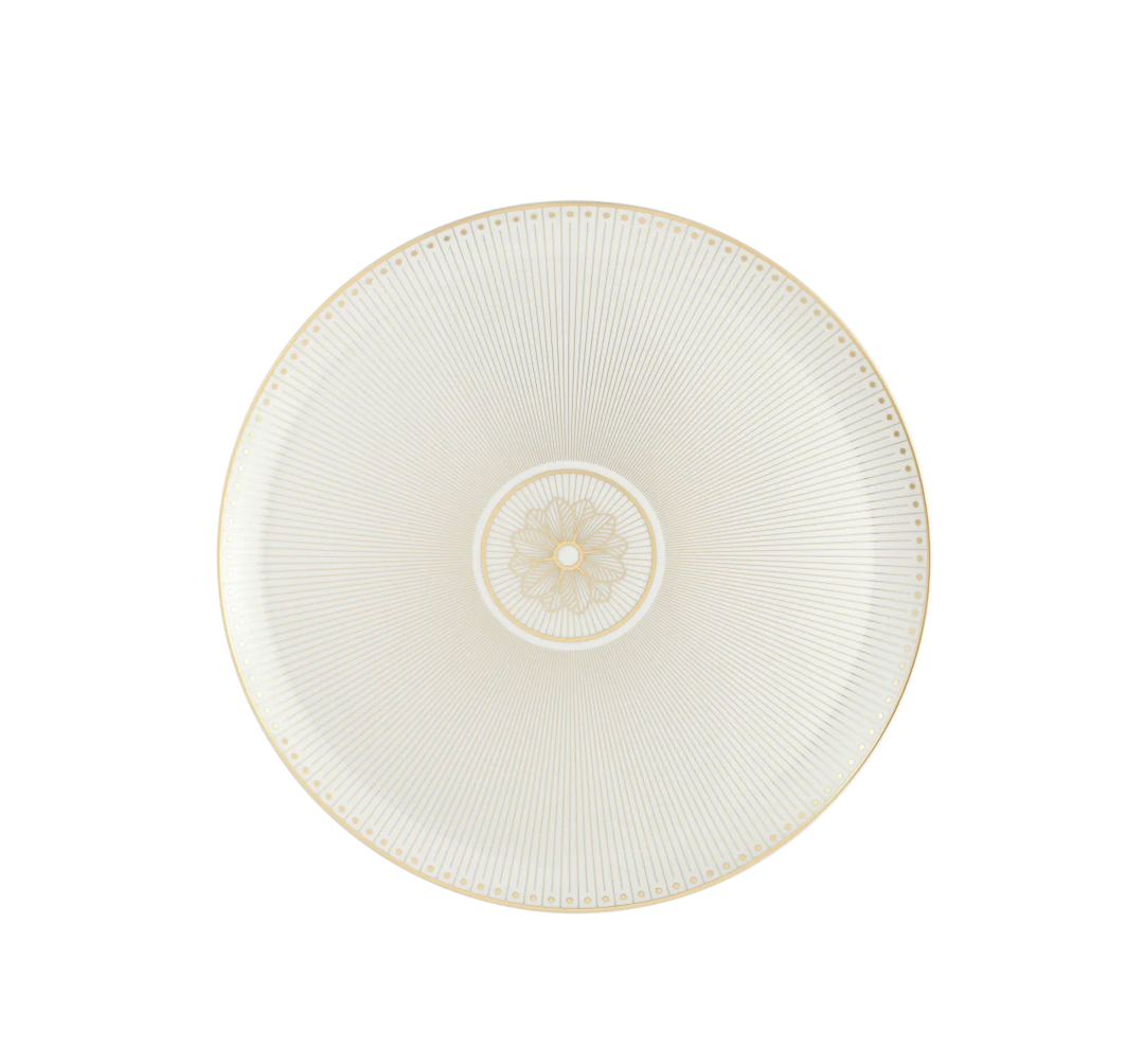 Malmaison Impériale - Pie Dish - Porcelain Gold Finish