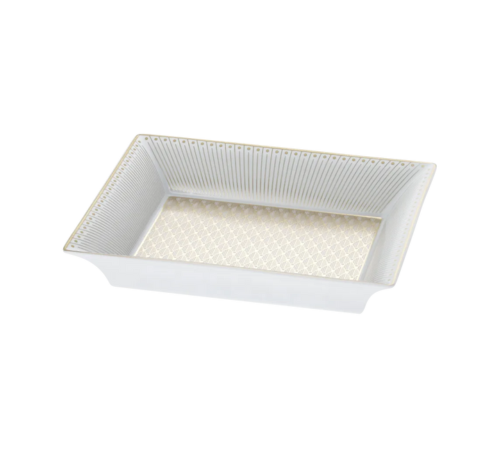 Malmaison Impériale - Trinket Tray Gift Box - Porcelain Gold Finish