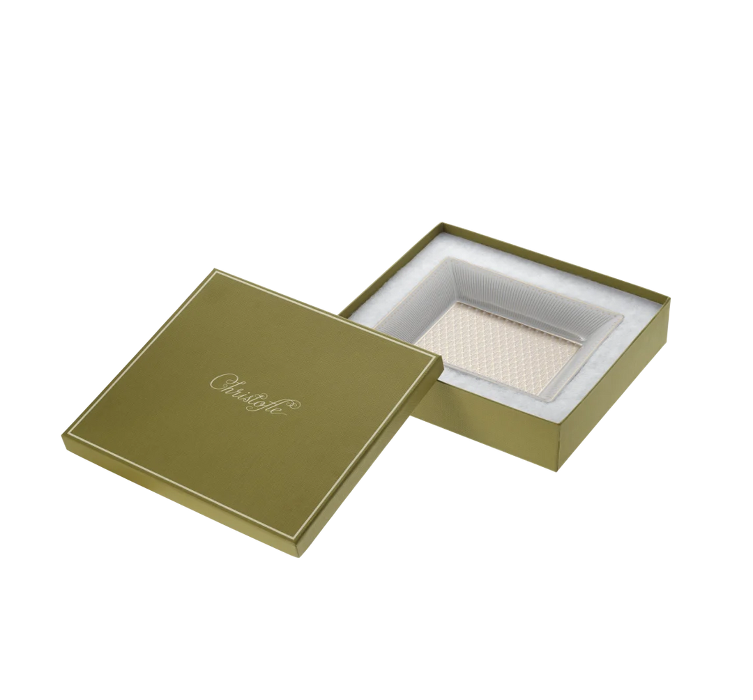 Malmaison Impériale - Trinket Tray Gift Box - Porcelain Gold Finish