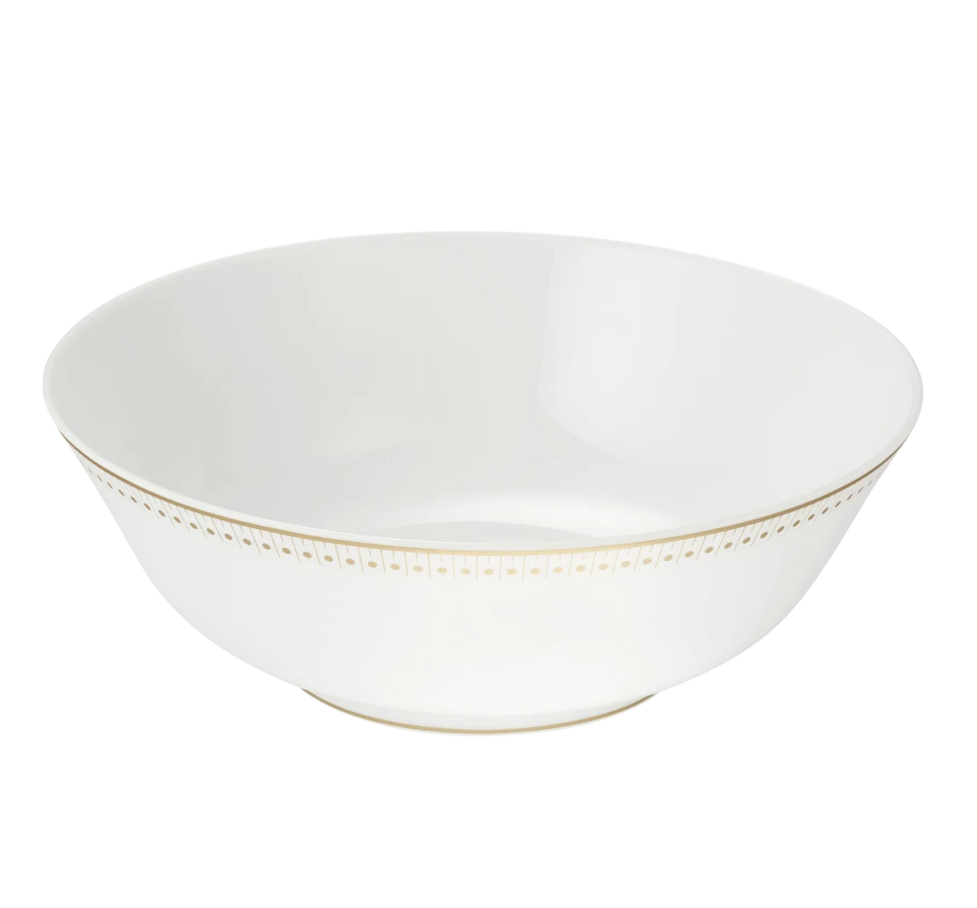 Malmaison Impériale - Salad Serving Bowl - Porcelain Gold Finish
