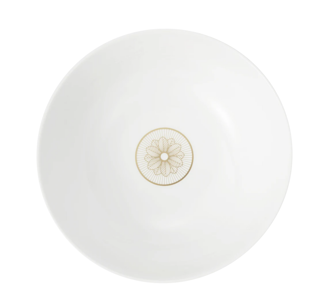 Malmaison Impériale - Salad Serving Bowl - Porcelain Gold Finish