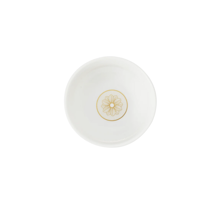 Malmaison Impériale - Set of 2 Tea & Coffee Cups - Porcelain Gold Finish